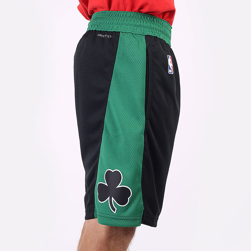мужские черные шорты  Jordan Celtics Statement Edition 2020 NBA Swingman Short CV9553-010 - цена, описание, фото 5